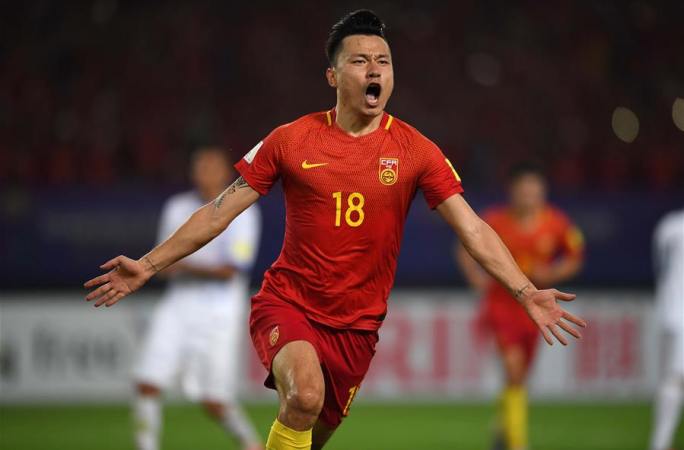 (월드컵 예선) 중국 1:0 우즈베키스탄에 승리