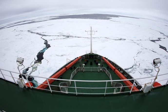 제34차 남극탐사: ‘쉐룽’호 남극 진입