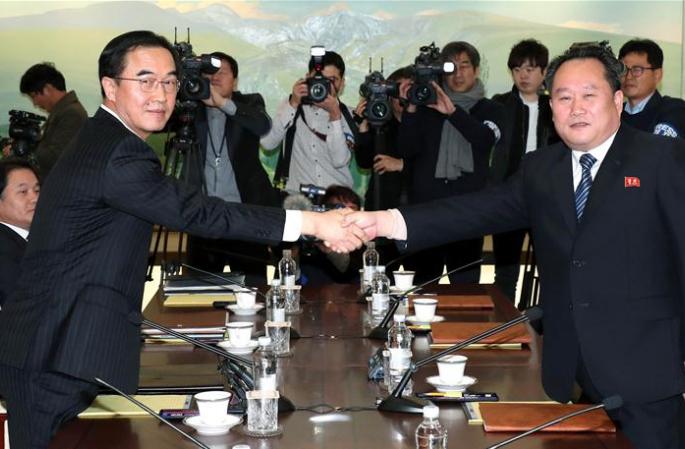 韓朝, 판문점서 고위급 회담 거행
