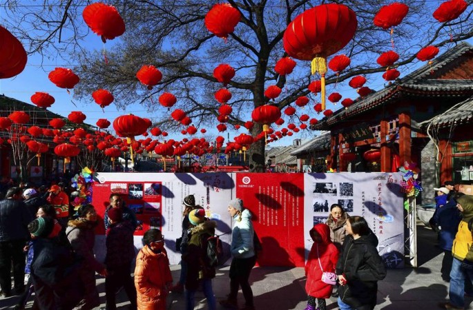 베이징: 정월 초하루의 묘회 구경