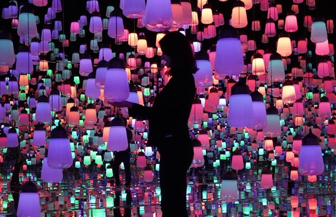 일본 ‘보더리스’ 디지털 아트 미술관 탐방