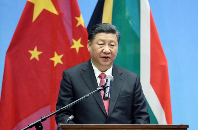 시진핑 中 국가주석, 라마포사 남아공 대통령과 함께 중국-남아공 과학가 고위급 대화회의 개막식에 참석