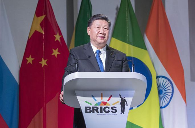 시진핑 中 국가주석, 브릭스 공상포럼 참석 및 중요한 연설 발표