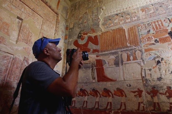 이집트 4000여년 전 고대 무덤 최초 공개