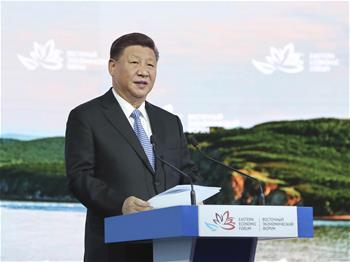 시진핑 中 국가주석, 제4회 동방경제포럼 총회에 참석 및 축사 발표  