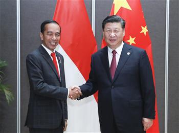 시진핑 中 국가주석, 조코 인도네시아 대통령 회견
