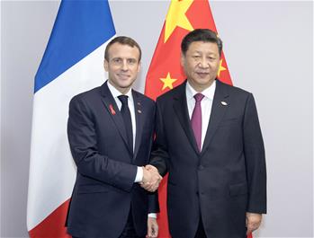 시진핑 中 주석, 에마뉘엘 마크롱 프랑스 대통령 회견