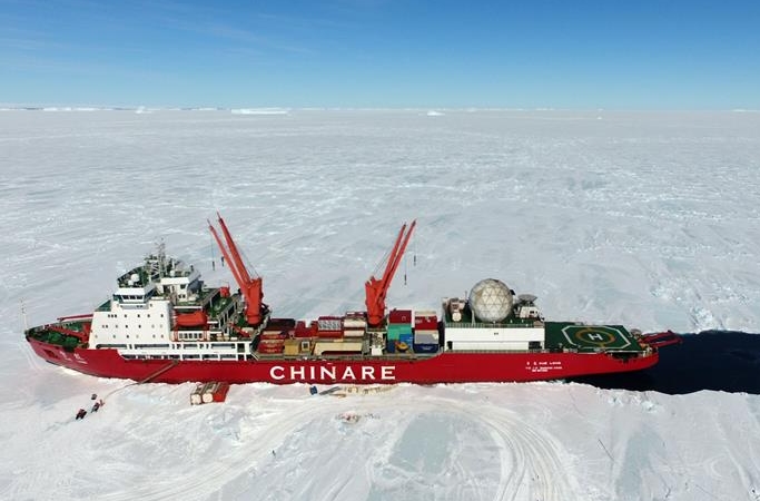 클로즈업: 직접 겪은 남극 ‘해륙공’ 전천후 화물 양륙 전역