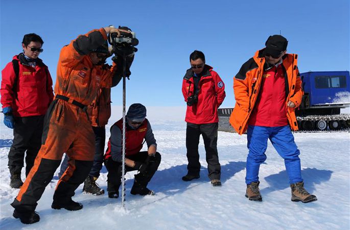 中 과학탐사팀, 남극 대륙빙하서 공항 부지로 활용할 수 있는 청빙 구역 발견