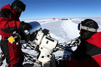 시상 측정 망원경, 남극 쿤룬기지서 설치 완료