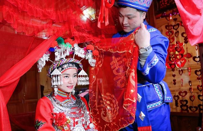 후난 징저우: 경사스러운 먀오족 결혼식