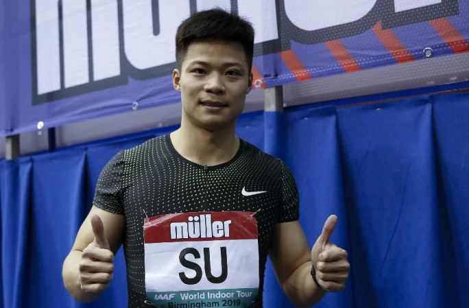 육상--쑤빙톈, 버밍엄 실내 투어 남자 60m서 우승