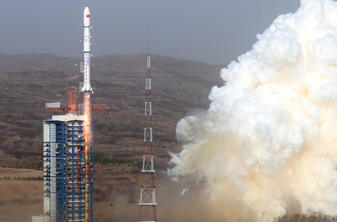 중국 톈후이 2호 01 위성 2기 발사