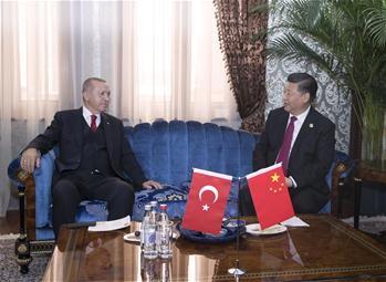 시진핑 주석, 레제프 타이이프 에르도안 터키 대통령 회견