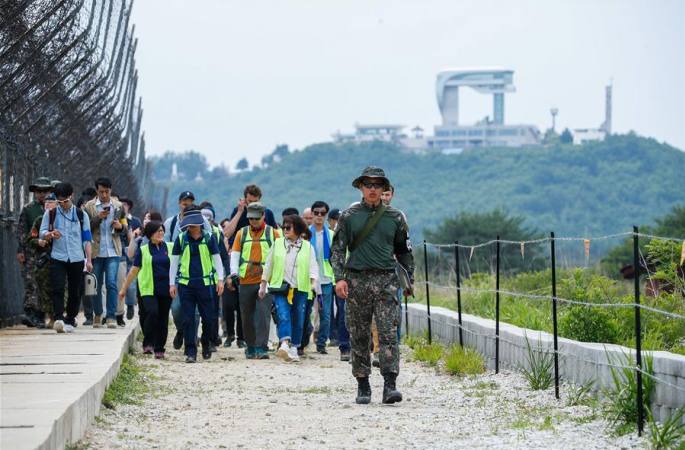 남북 국경 비무장지대(DMZ) ‘평화의 길’을 걷다