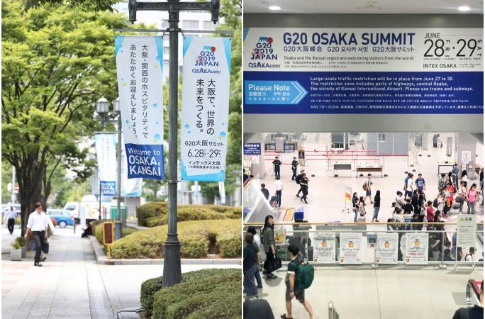 오사카 준비 완료…G20 정상회의 개최 대기