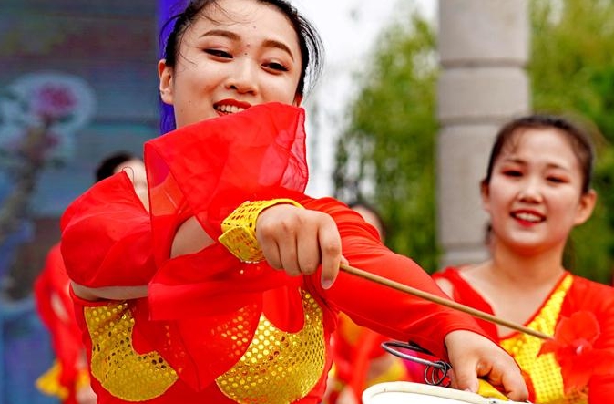 베이징-톈진-허베이 특색 무형문화유산 전시·공연 행사 허베이 푸닝서 개최