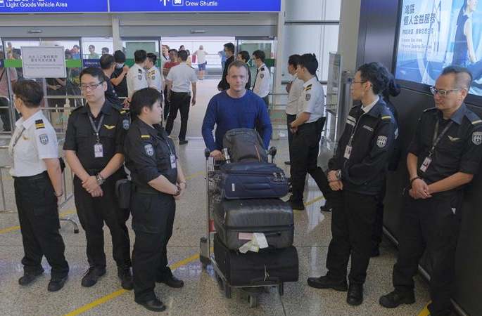홍콩기관국: 법적 임시 금지령 획득, 공항 정상 사용 방해 금지