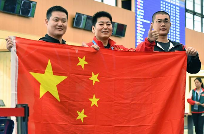 (세계군인체육대회) 사격--중국 대표단, 첫 금메달 수확