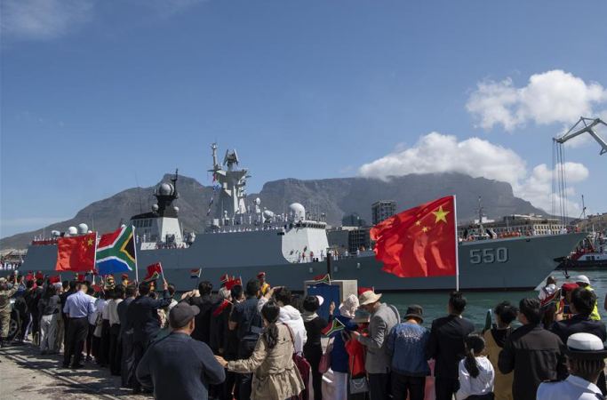 중·러·남아공 3국, 케이프타운서 해상 합동훈련 개시