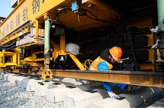 인촨-시안 고속철도 산시 구간의 철도 부설 공사 본격적으로 시작