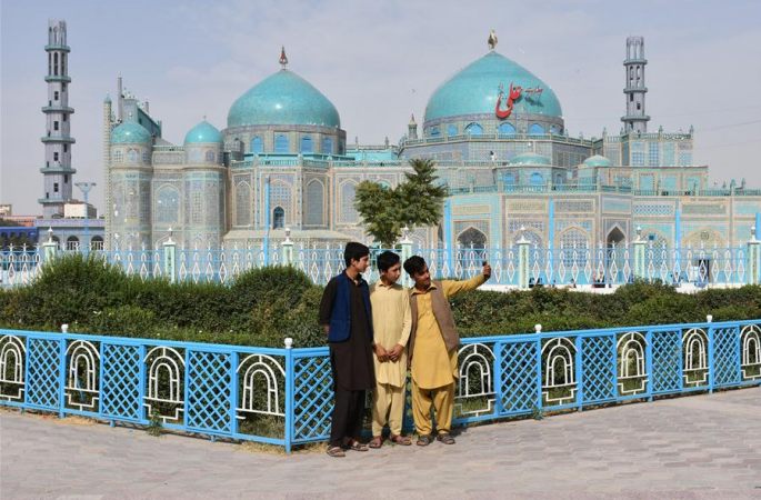 아프가니스탄: 블루모스크 다시 오픈