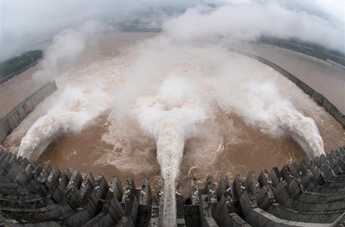올해 증수기 이후 최대 홍수 싼샤 도달…유량 초당 6만입방미터 ‘훌쩍’
