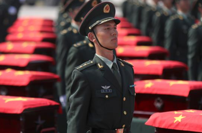 제7차 재한 중국인민지원군 열사 유해 귀국