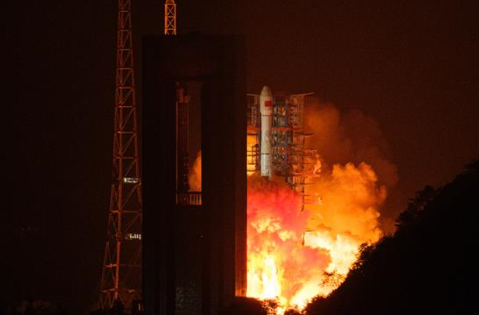 中, 고해상도 13호 위성 성공리에 발사