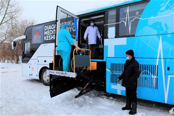 카자흐스탄, 농촌 지역에 중국산 이동의료차량 배치