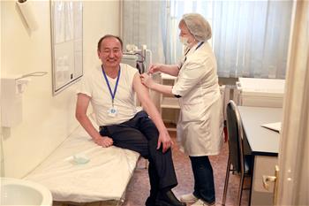 키르기스스탄, 中 코로나19 백신 접종 시작
