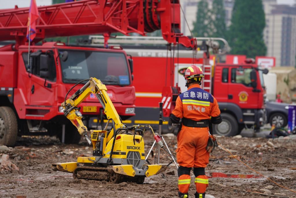 쓰촨, 지진 발생 대비 구조 훈련 개최